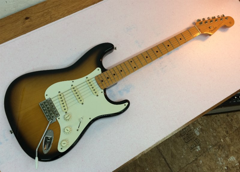 Refrettage Fender Stratocaster  1986
